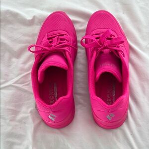 Skechers Women's Vibrant Pink Sneakers